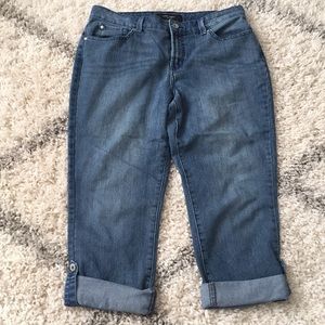 Nine West cuffed Capri